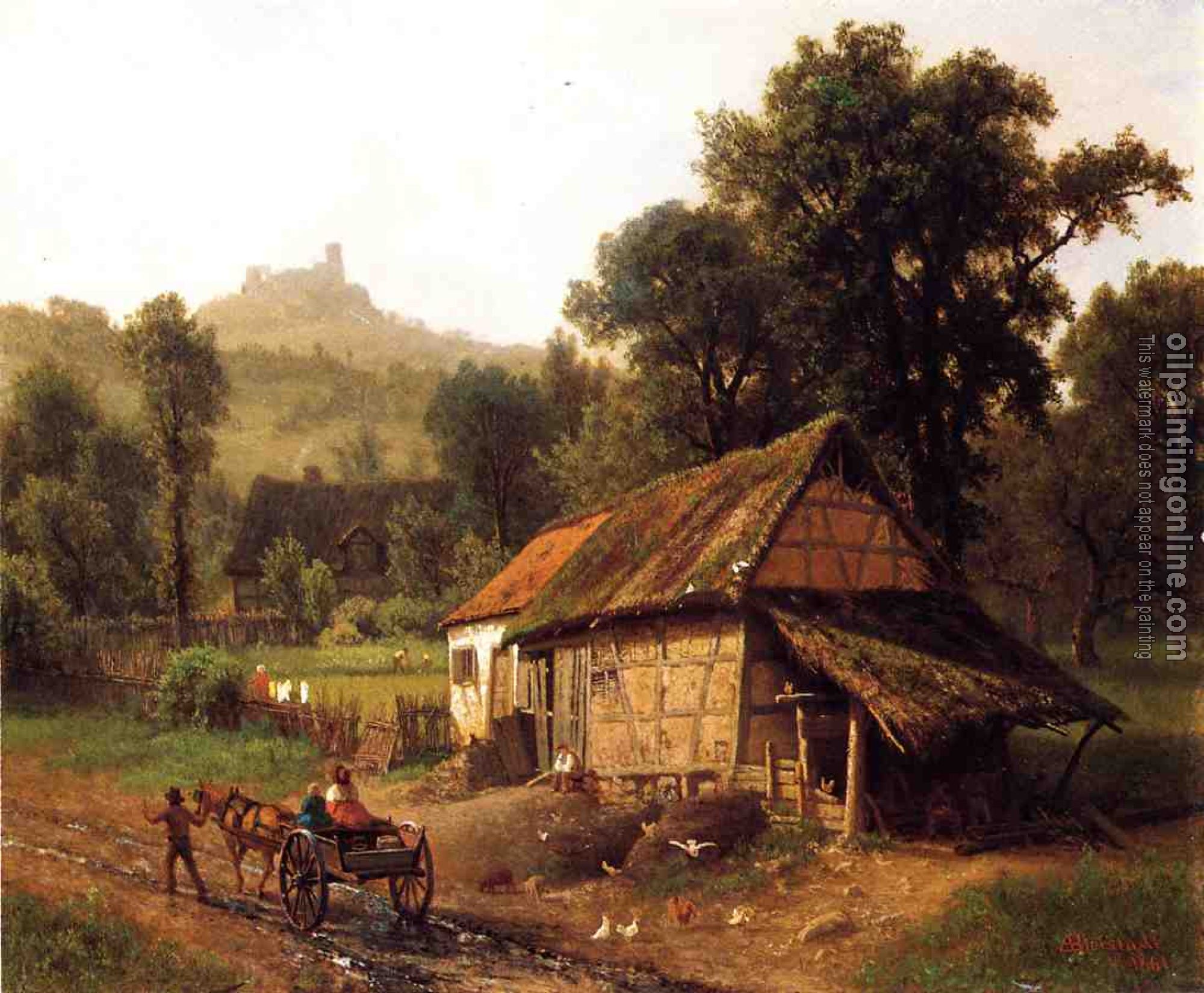 Bierstadt, Albert - In the Foothills